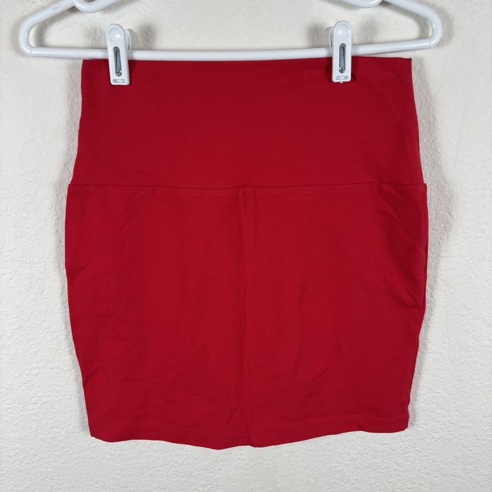 Forever 21 Womens Skirt Size In Pics Stretch Solid Comfort New With Tags